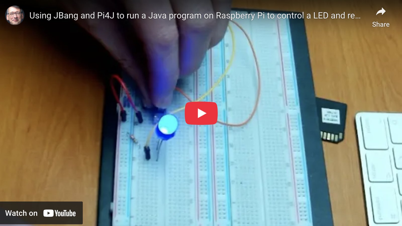 Controlling Electronics with JBang on the Raspberry Pi